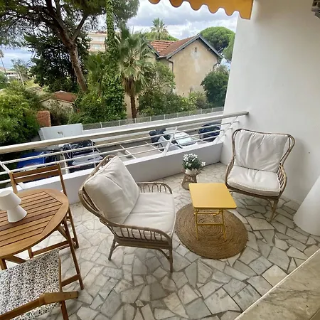 דירה Golf Juans- Studio Front De Mer, Wifi Clim *